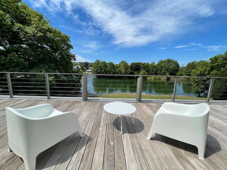 Gite De Charme Bord De Meuse Namur Bagian luar foto