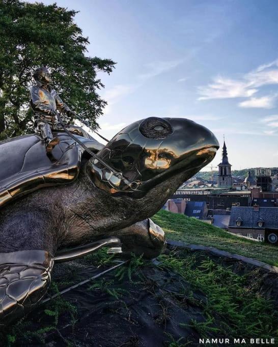 Gite De Charme Bord De Meuse Namur Bagian luar foto